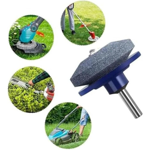 Blade Sharpening for Electric Drills, Restores Original Edge, Black Drill Blade Sharpener Accessory 2