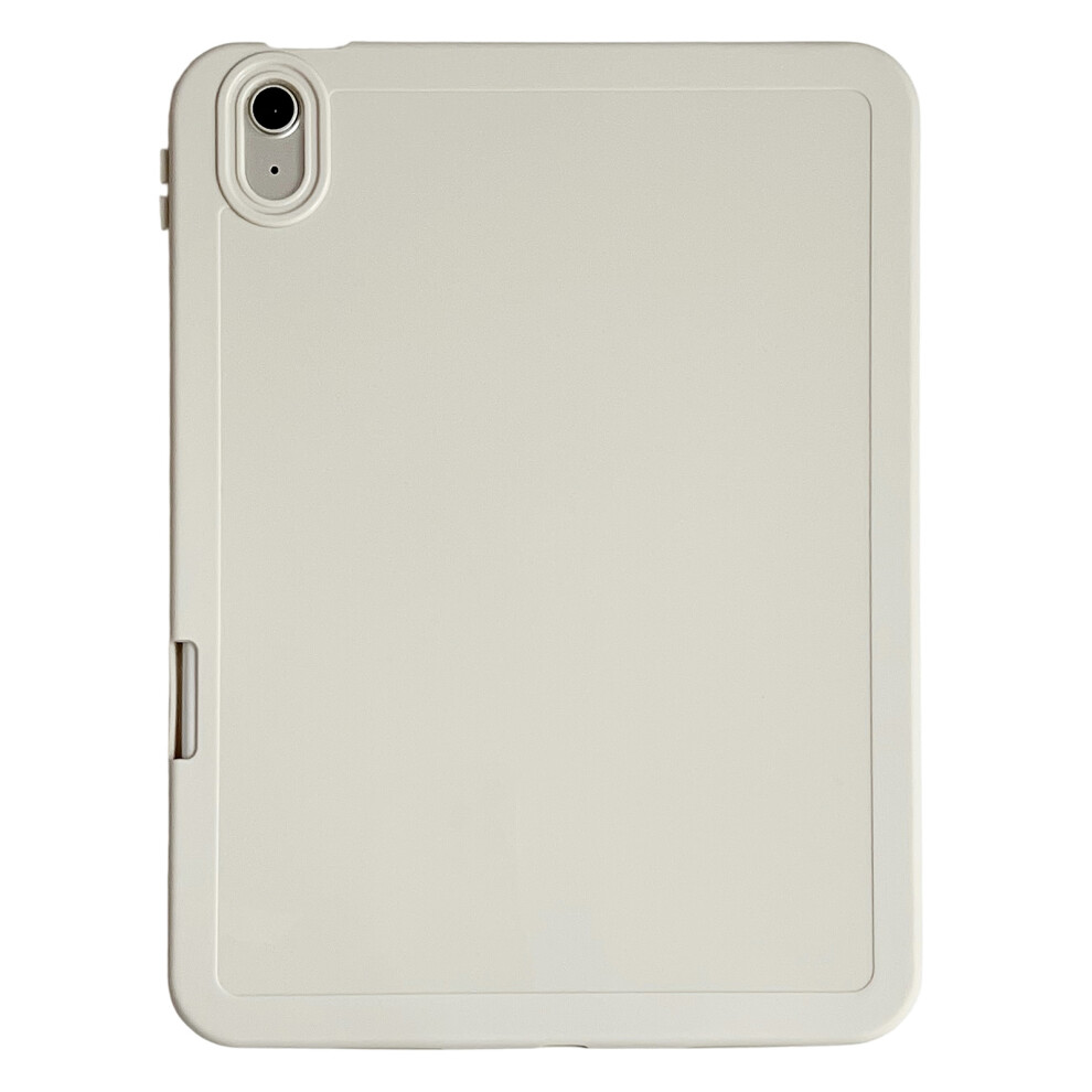 (White) For Ipad (2025) / 10.9 (2022) Case Shockproof Soft Tpu Tablet Cover With Pencil Holder White 6914286026941