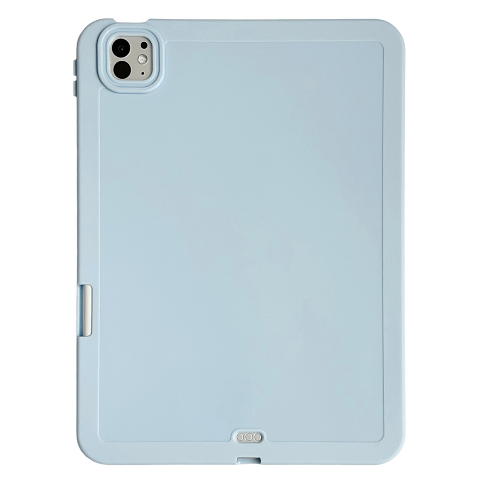 (Blue) For Ipad Pro 11 (2025) / 11 (2024) Case Shockproof Soft Tpu Tablet Cover With Pencil Holder Blue 6914287674271