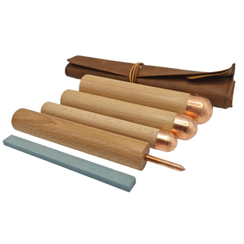 Crafting Equipment Copper Boppers Pressure Flaker Set for Making