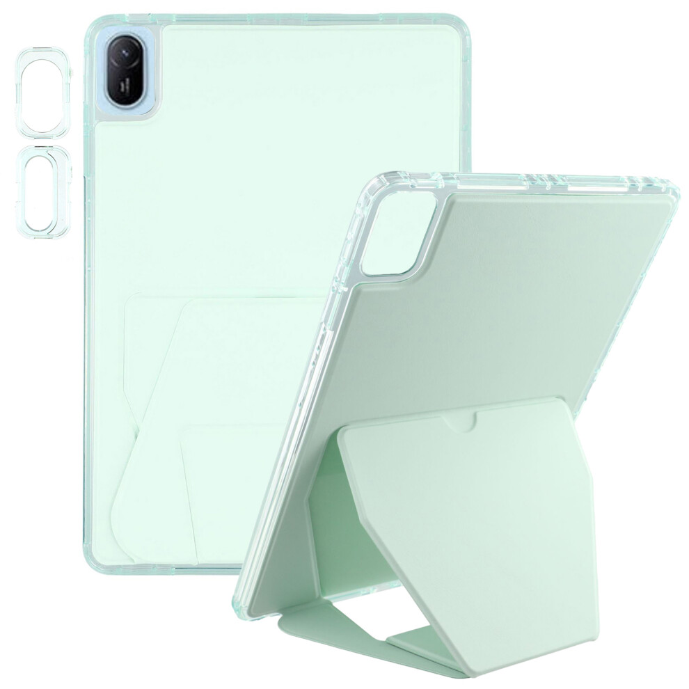 (Green) Tablet Case For Huawei Matepad Se 11 / Matepad 11 (2023) / (2021) Tpu Pu Leather Kickstand Cover With Lens Frames Green 6914282817260
