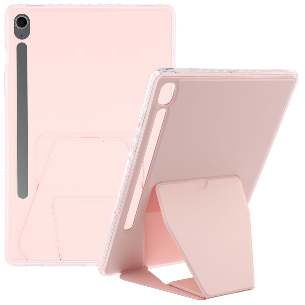 (Pink) Tablet Case For Samsung Galaxy Tab S10 Lite / S10 Fe / S9 Fe / S9 Tpu Pu Leather Kickstand Cover Pink 6914285707575