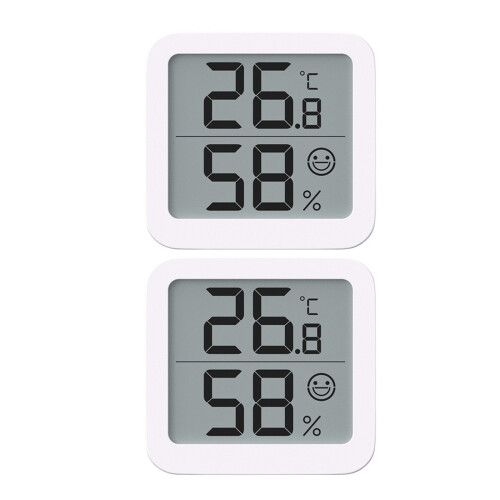 2/4Pcs Mini Indoor Temperature Humidity Meter for Child's-2