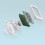 2/4Pcs Mini Indoor Temperature Humidity Meter for Child's-2 7