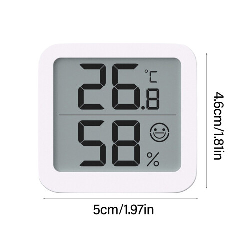 2/4Pcs Mini Indoor Temperature Humidity Meter for Child's-2 2