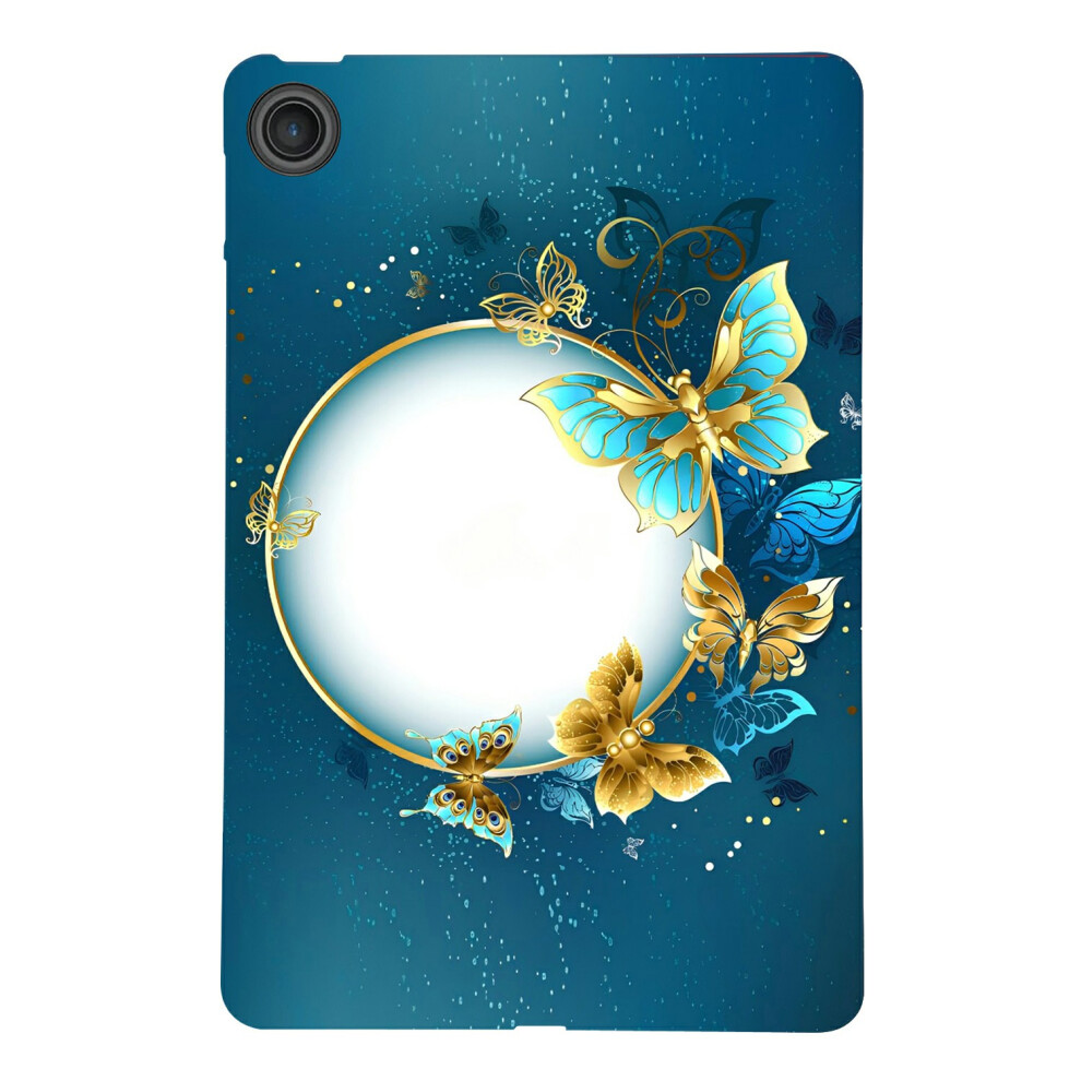 (Butterfly Wreath) For Lenovo Tab Tb311fu Tpu Case Pattern Printing Slim Tablet Protective Cover 6914281175842