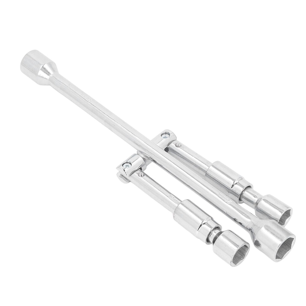 Folding Lug Wrench 14Inch 4Way Tire Tool, Collapsible Wheel Nut Tool For Car, Truck, Suv, Emergency 9365049245913