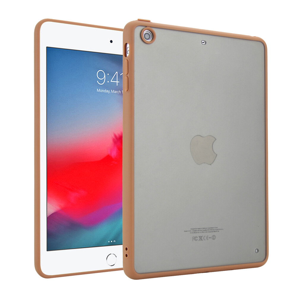 (Desert ) Tablet Case For Ipad Mini 3 / Mini 2 / Mini Skin Touch Matte Acrylic Tpu Shockproof Cover Gold 6914280100289