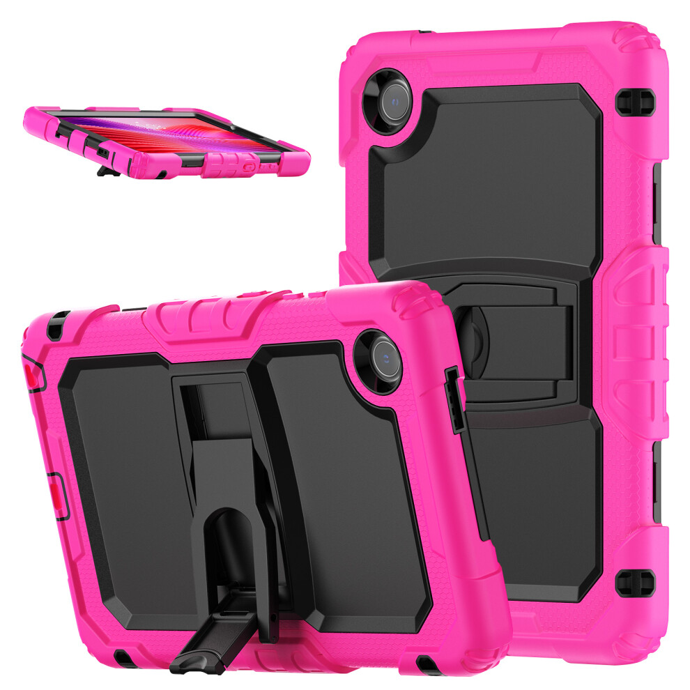 (Rose) For Lenovo Tab K9 Case Kickstand Pc + Silicone Shockproof Tablet Cover 6914289151787