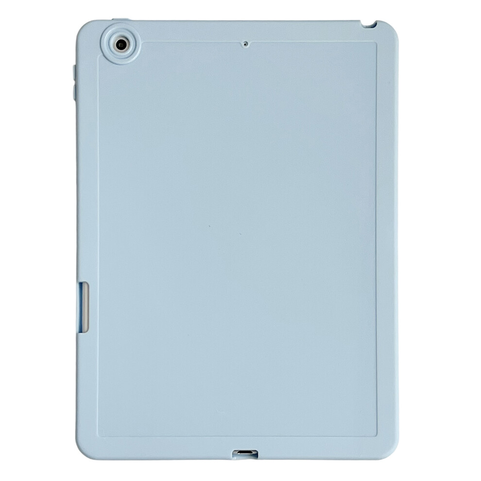 (Blue) Tablet Case For Ipad 10.2 (2021) / (2020) / (2019) Shockproof Soft Tpu Cover With Pencil Holder Blue 6914284844004