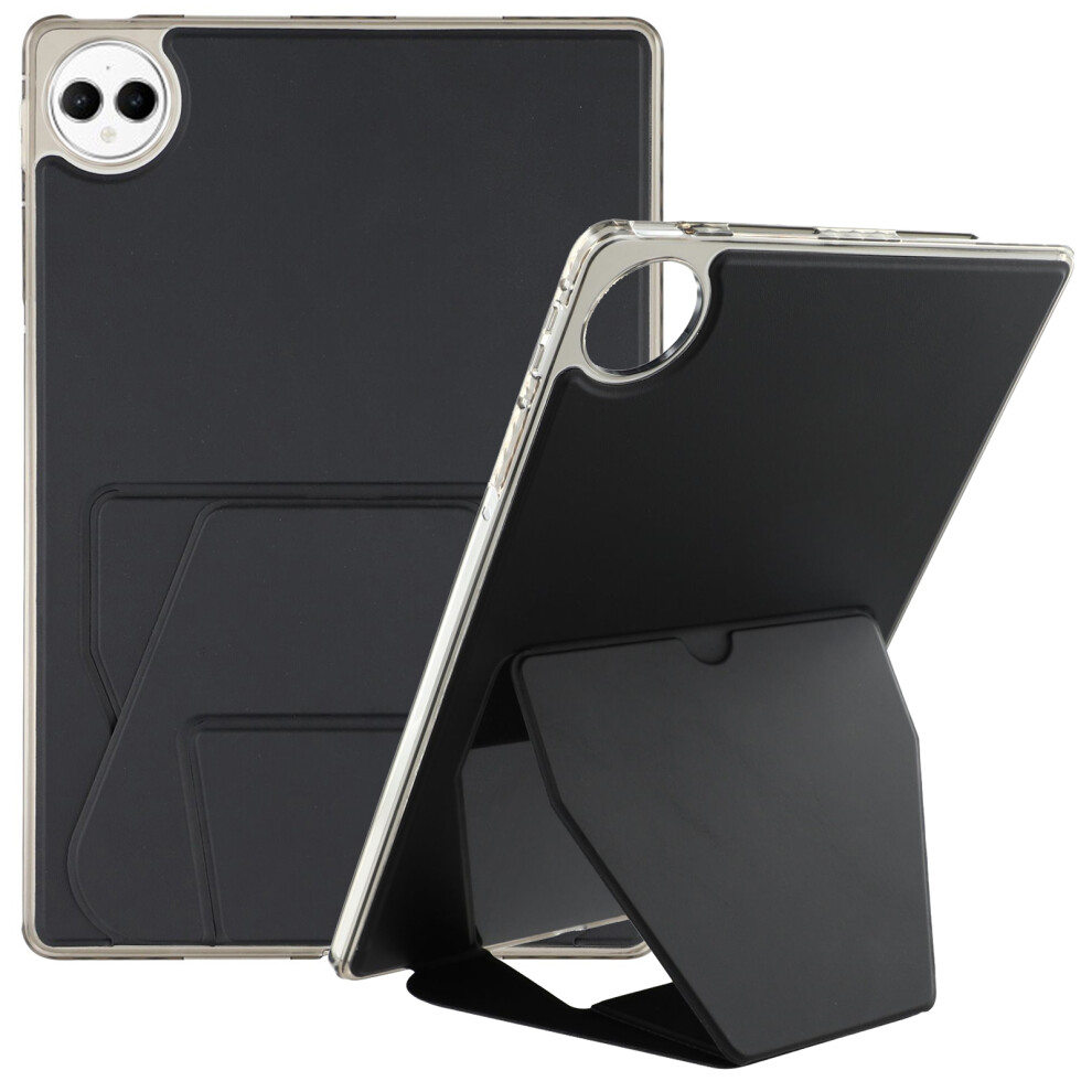 (Black) For Huawei Matepad Pro 12.2 (2024) Case Tpu Pu Leather Kickstand Tablet Cover Black 6914283900022