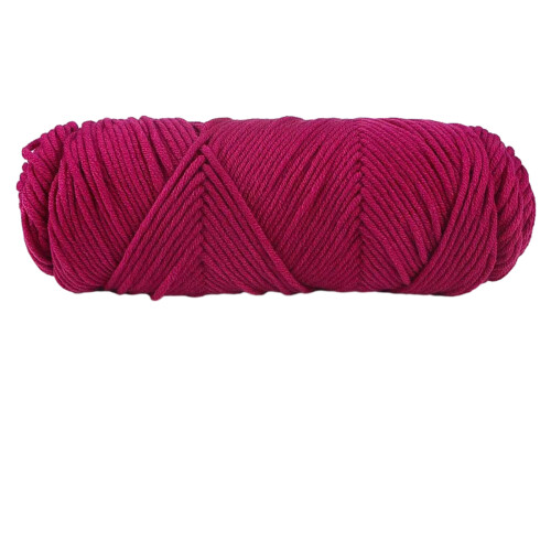Hand Knitted Wools Crochet Yarn Weave Thread-55 deep rose red