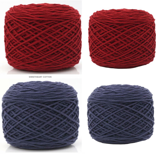 200M Solid Tufting Yarn 8 Strands Yarn For Rug-Meat powder 2