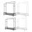 Portable Garment Rack with Wheels Featuring High and-White 3 2