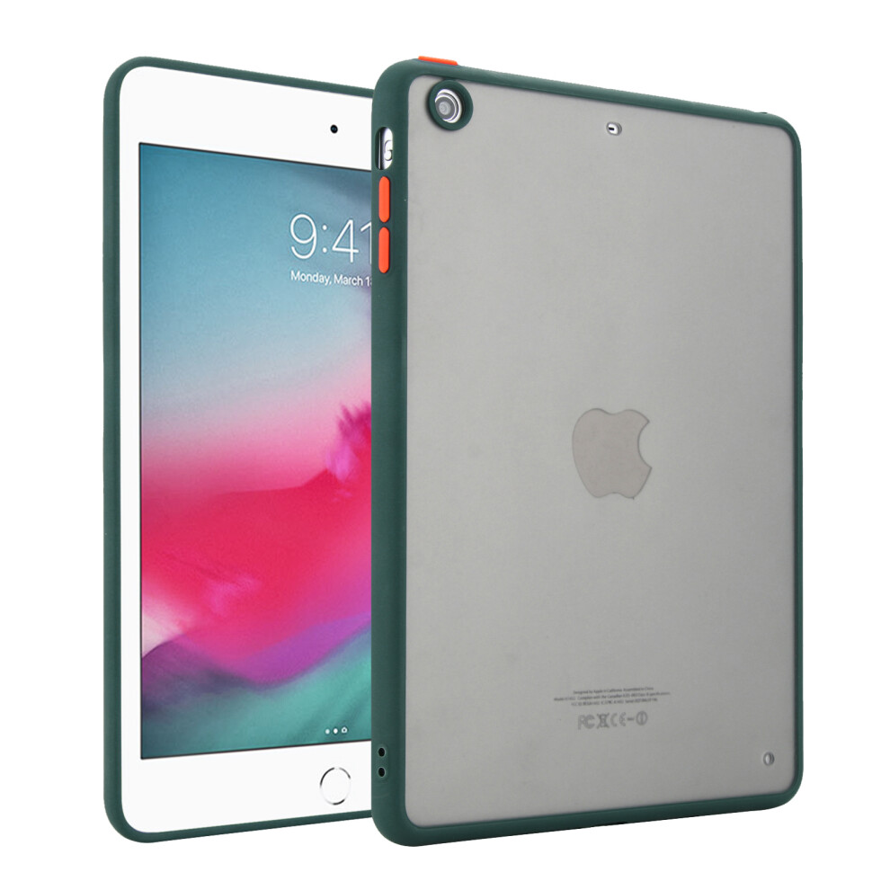 (Green) Tablet Case For Ipad Mini 3 / Mini 2 / Mini Skin Touch Matte Acrylic Tpu Shockproof Cover Green 6914286534071