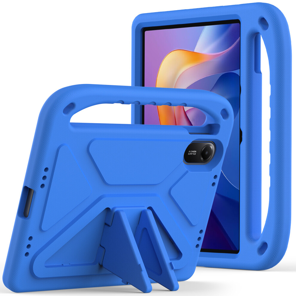(Blue) For Xiaomi Redmi Pad 2 Case Hand Grip Kickstand Tablet Eva Cover Blue 6914288595377