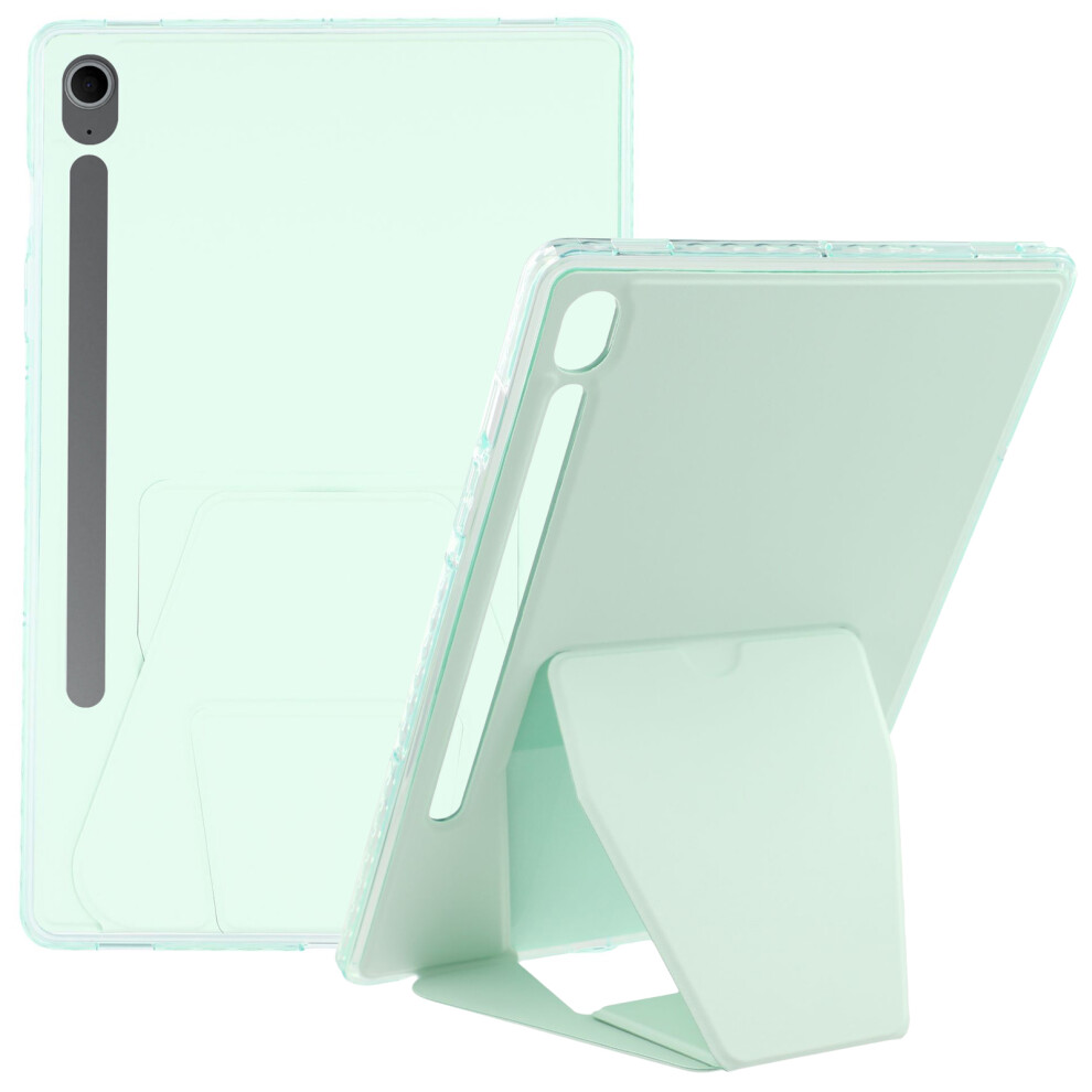 (Green) Tablet Case For Samsung Galaxy Tab S10 Lite / S10 Fe / S9 Fe / S9 Tpu Pu Leather Kickstand Cover Green 6914283690725