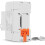 DIN Rail Voltage Output Digital Switch Timer, 5V/12V/24V/110V/220V/85265V, Replaceable Battery 4