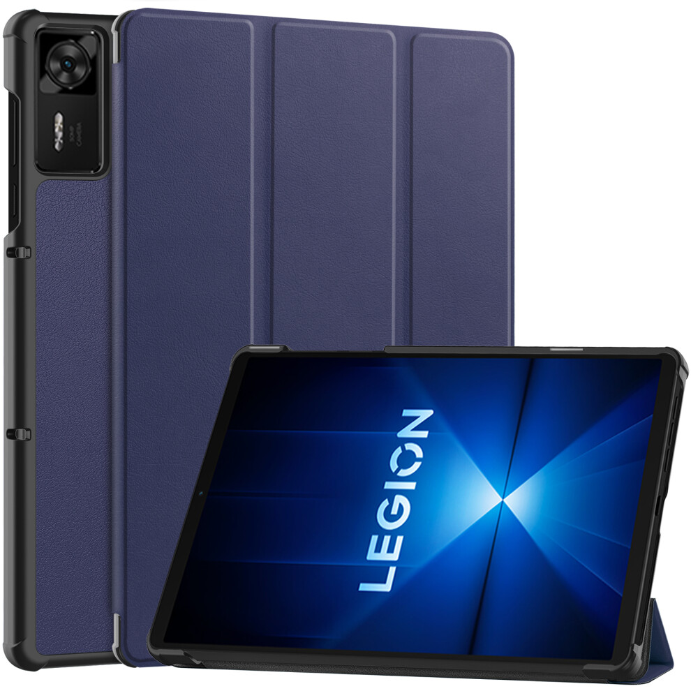 (Blue) For Lenovo Legion Y700 Gen 4 Case Anti-Drop Leather Stand Tablet Cover Blue 6914281245330
