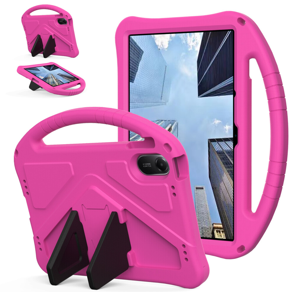 (Rose) For Xiaomi Redmi Pad 2 Case Eva Tablet Cover With Handle Kickstand Children Friendly 6914289293487