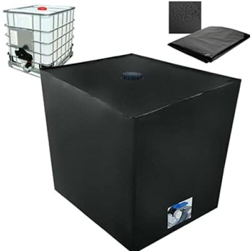 Κάλυμμα IBC Tote, προστατευτική κουκούλα από νερό με προστασία UV για εξωτερική 1