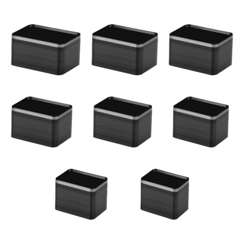 8Pcs Leather Cutting Dies 8 Size Leather Hole-rectangle