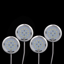 Iluminação inteligente para armários com controle de iluminação, diversas opções de montagem, luzes LED SMD para instalação sob armários, 4