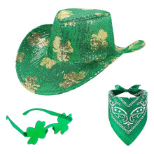 Chapeau luxueux à paillettes, costume sur le thème d'Halloween,