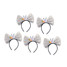 Sequins Headbands Bowknot Hairband Party Headwears for Women-4