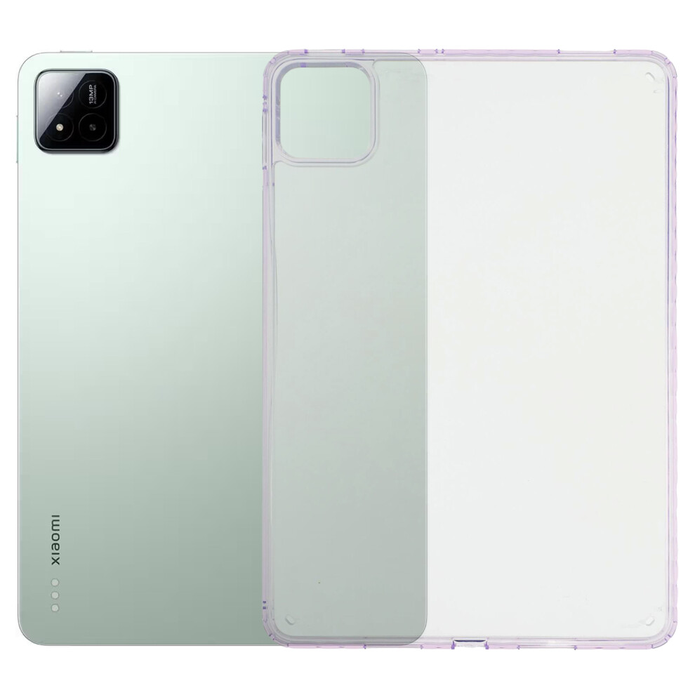 (Purple) For Xiaomi Pad 7 Pro / Pad 7 Case Flexible Tpu + Acrylic Tablet Shockproof Protective Cover Purple 6914280737133