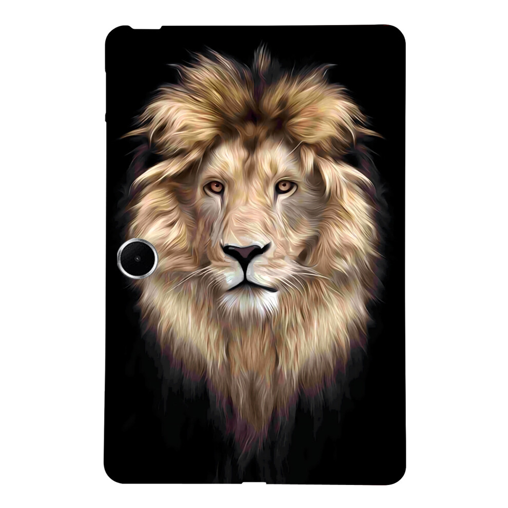 (Lion) For Oppo Pad Se / Oneplus Pad Lite Tpu Case Pattern Printing Slim Tablet Protective Cover 6914283656097