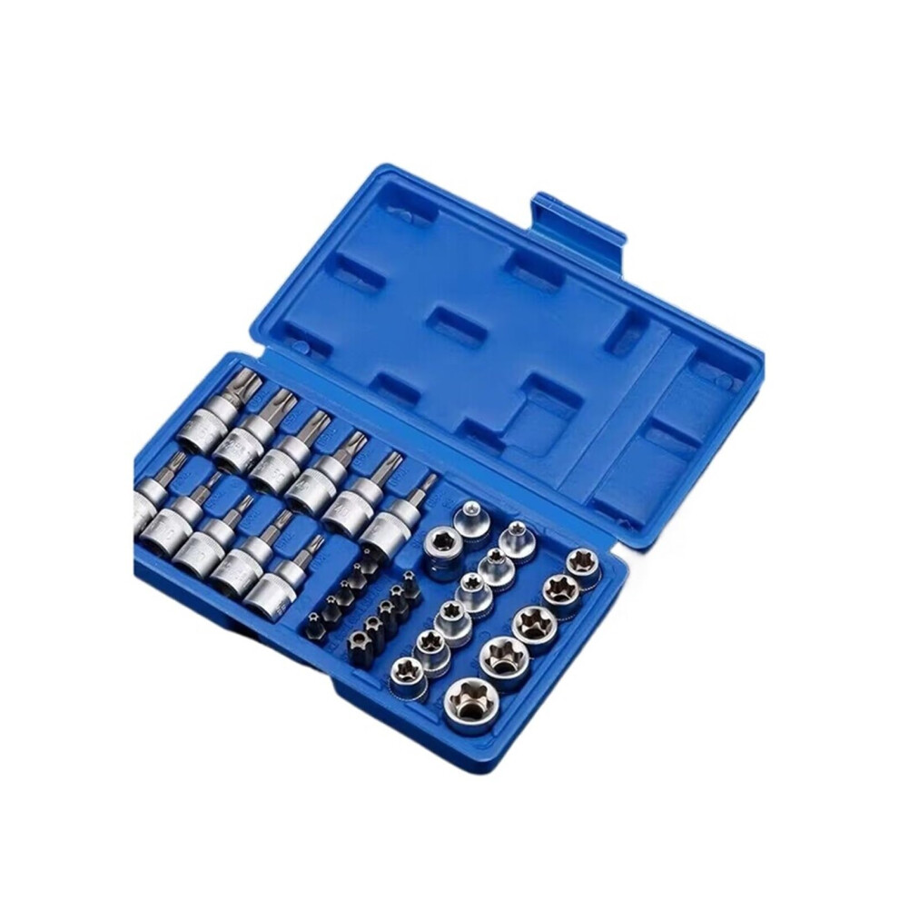 Star Sockets Bit Set Male Female E Security Drive Handheld Torque Socket Tool Star Socket Bits 9365049247634