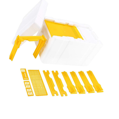 Foam Beekeeping Box Multipurpose Beekeeper Case for Queen Breeding Accessories and Hive Management