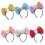 5Pcs Big Bowknot Headbands Sequins Headbands Light Weight-5 2