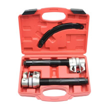 Shock Absorber Disassembly and Assembly Tools, Spring Strut Compressor, 3820g, SafetyLocked Set, For Engine, Motorcycle