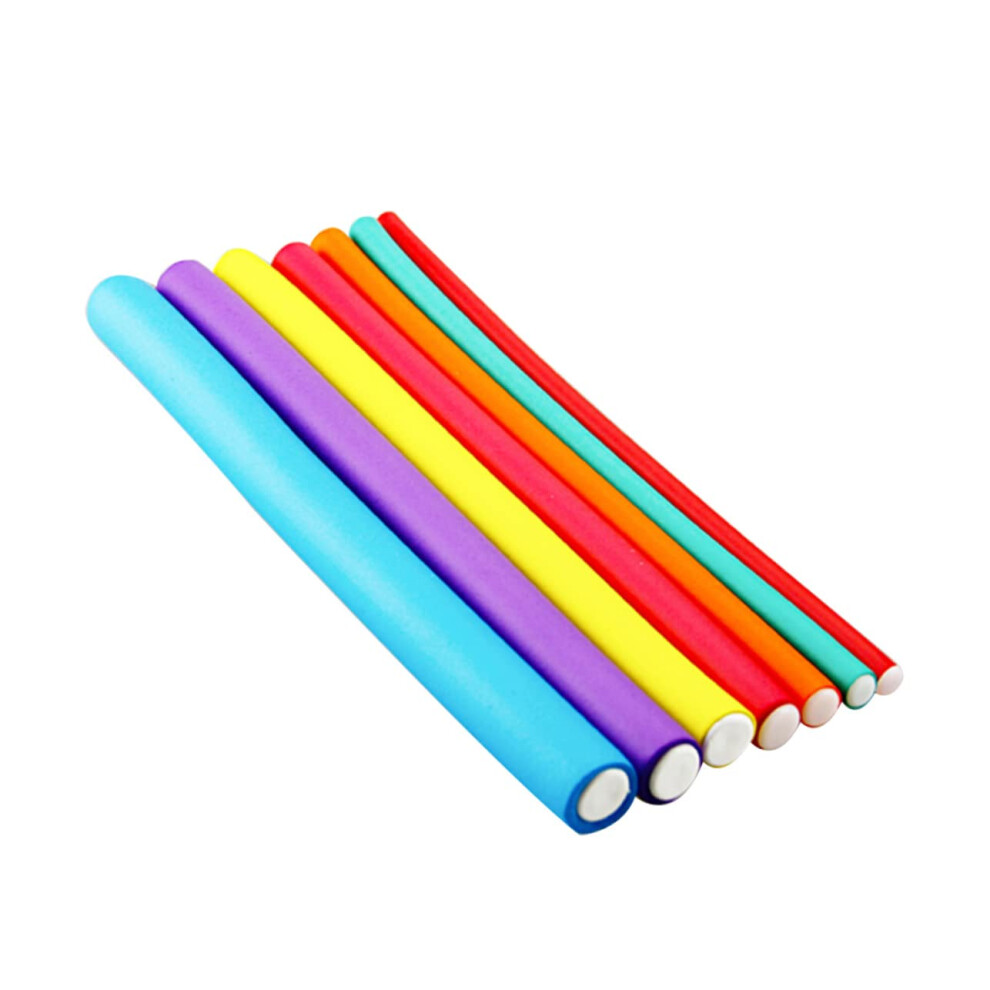 20Pcs Multifunctional Hair Curling Flex Rods for Spiral Curls and Waves  Random Color, DIY Styling, Easy to Use