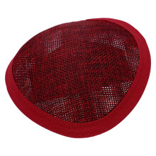 Base de chapeau élégante pour femmes, Base de chapeau-vin rouge