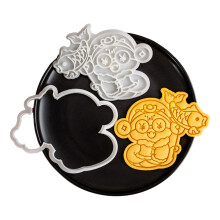 New Year Plastic Cookie Mold Biscuit Mould Snake-koi snake