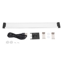 Fita de LED branca fria de alta potência com corpo em alumínio, lâmpada RGB com mudança de cor para diversas aplicações, incluindo cozinha,