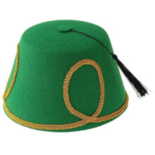Chapeau de Styles ethniques pour femmes, chapeau exquis de-Vert