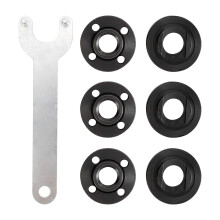 Grinder Flange Wrench Lock Nut 7Pcs Angle Parts Spring Steel Metal Power Tool Replacement For DW 193465 4