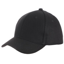 Chapeau de queue de cheval en coton respirant, chapeau de-Noir