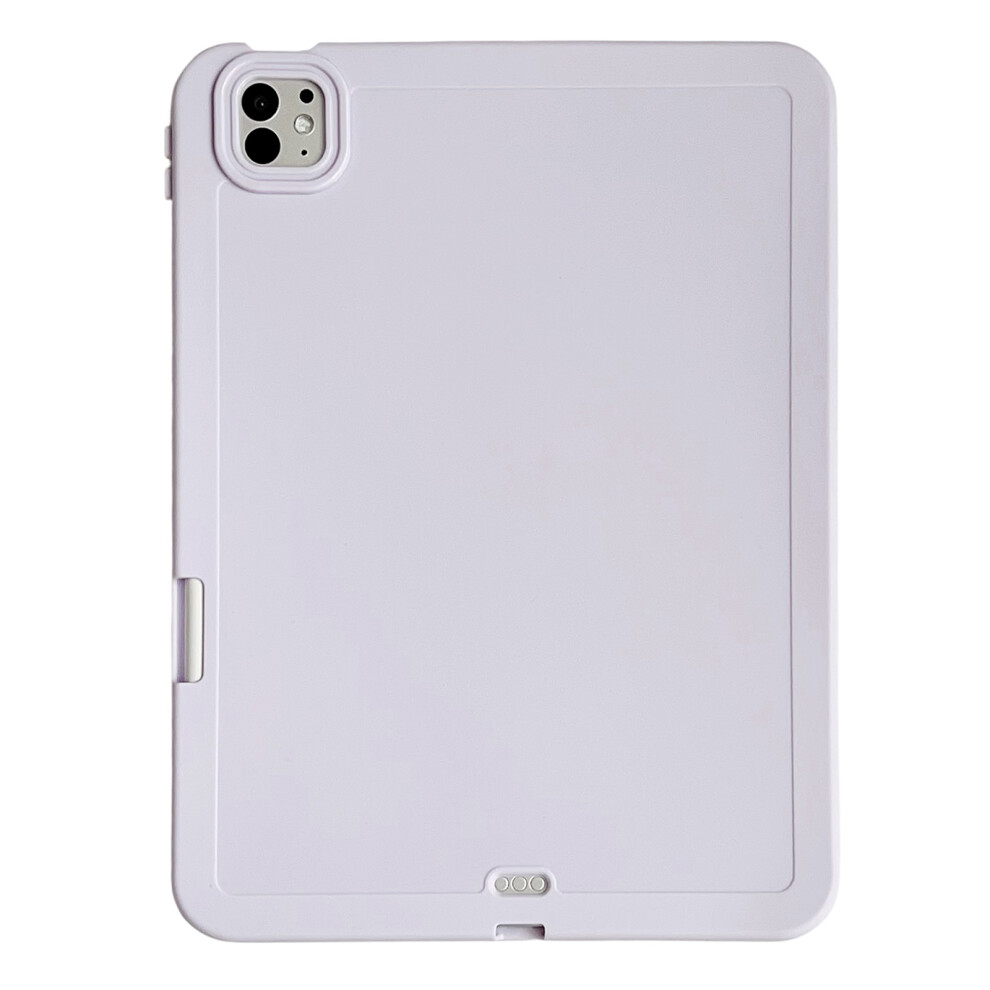 (Purple) For Ipad Pro 11 (2025) / 11 (2024) Case Shockproof Soft Tpu Tablet Cover With Pencil Holder Purple 6914289761931