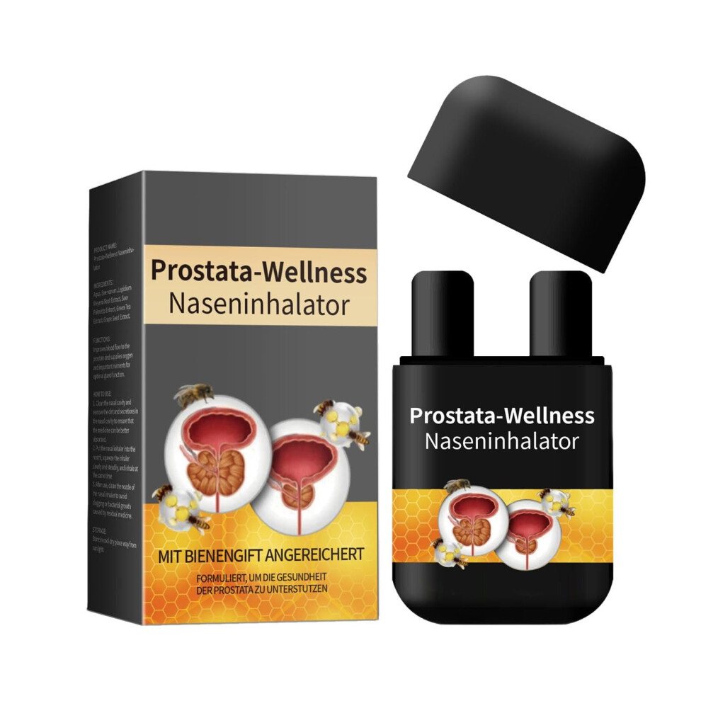 Black Herbal Nasal Inhaler Tube For Congestion Relief And Easy Breathing 2Ml One Size