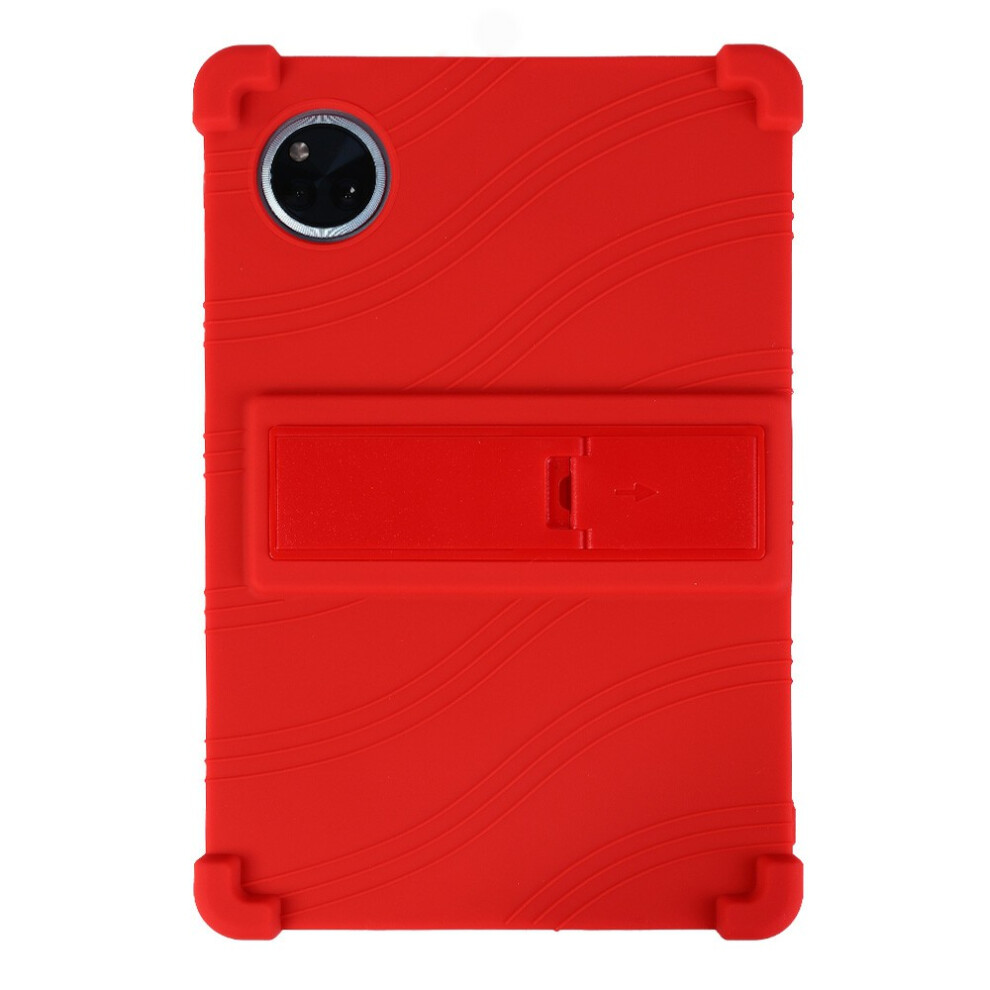 (Red) For Doogee Tab A9+ / Tab A9 Pro+ Case Adjustable Kickstand Silicone Tablet Protective Cover Red 6914288560986