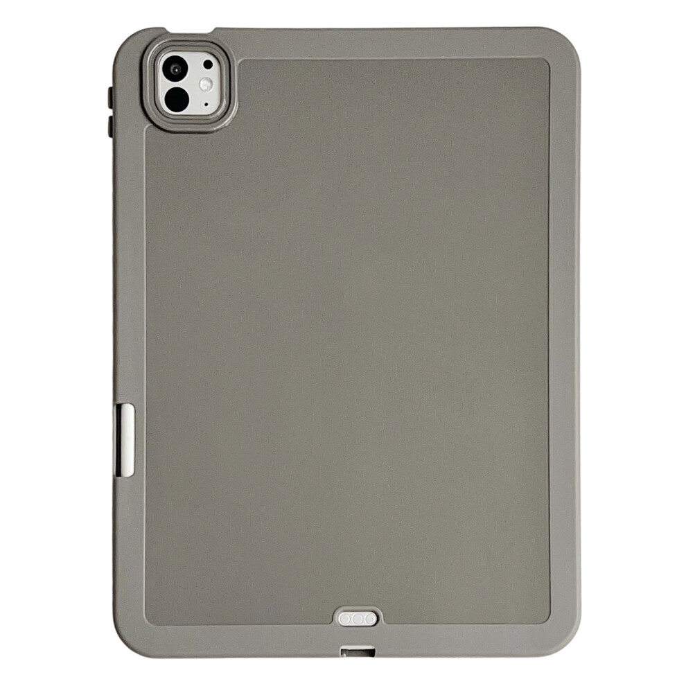 (Grey) For Ipad Pro 11 (2025) / 11 (2024) Case Shockproof Soft Tpu Tablet Cover With Pencil Holder Grey 6914286448217