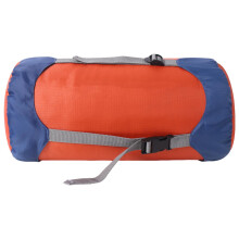 Camping Compression Sack 35L Nylon Waterproof, Sleeping Bag Compatible, Multifunctional, Orange for Backpacking