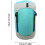 Stuff Sacks Ultralight Waterproof Compression Sack For Backpacking Sleeping Bag Stuff Sack Blue Space Saving Travel Gear 5
