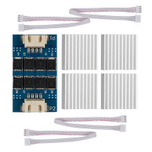 Aluminium adapterkabel voor verbeterde 3D-printerprestaties, vrouwelijke naar vrouwelijke adapterkabel voor stabiele transmissie en soepele werking.