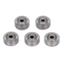 3D-Druckerrollen, Polycarbonat-Portalräder, V-Nut-Riemenscheiben, transparente, verschleißfeste Ersatzrollen für Linearlager
